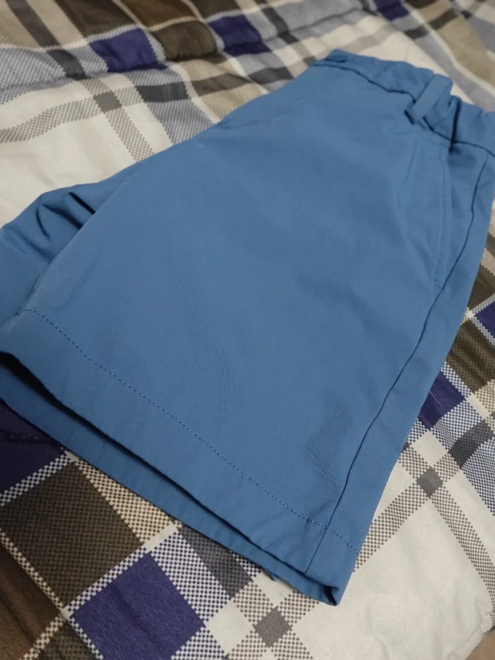 Vineyard Vines Performance Shorts Boys Size 12 Blue Stretch Golf Casual